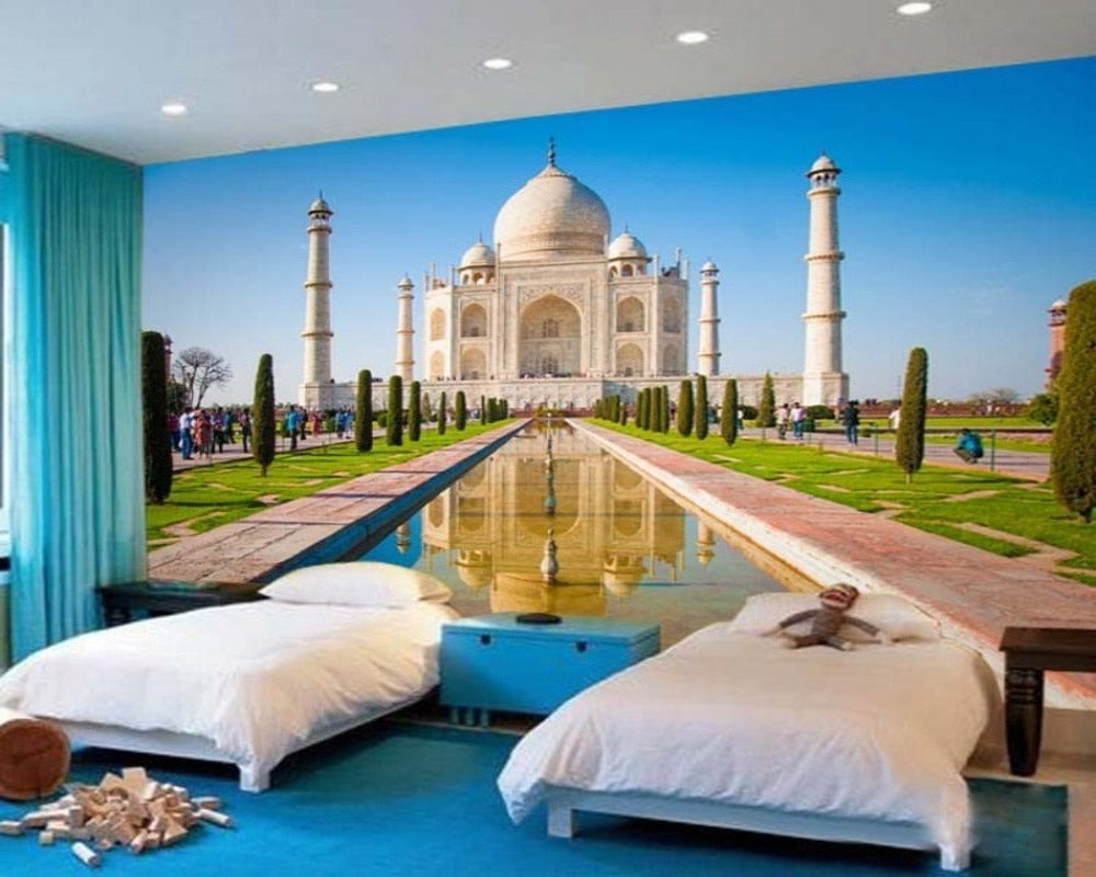 3D Wallpaper India Taj Mahal